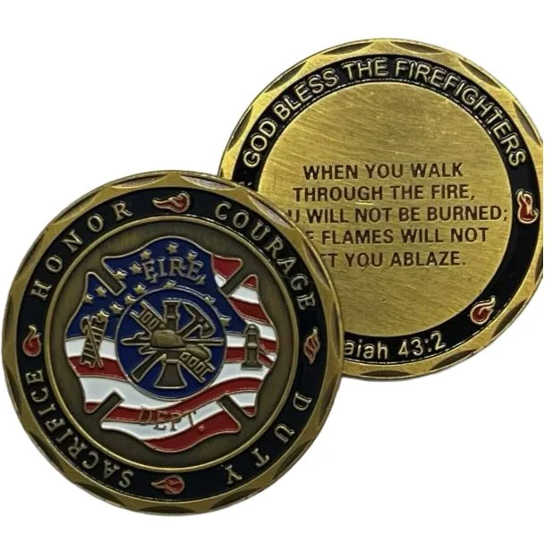 Firefighter Appreciation Challenge Coin