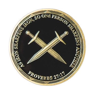 Iron Sharpens Iron Challenge Coin