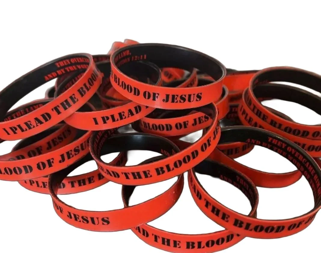 Reversible Revelation 12:11  Silicon Band (3 Pack)