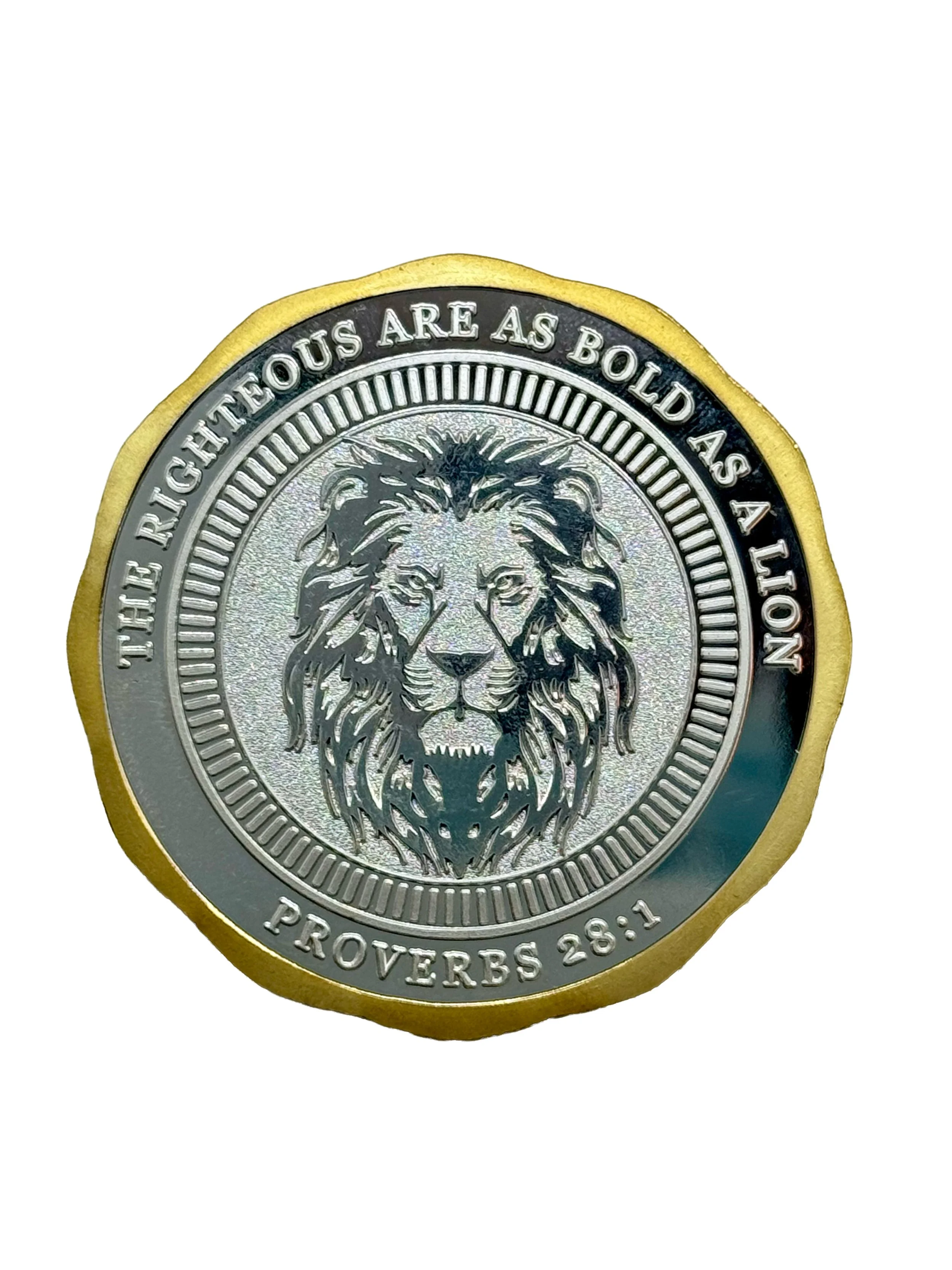 Bold as a Lion Challenge Coin