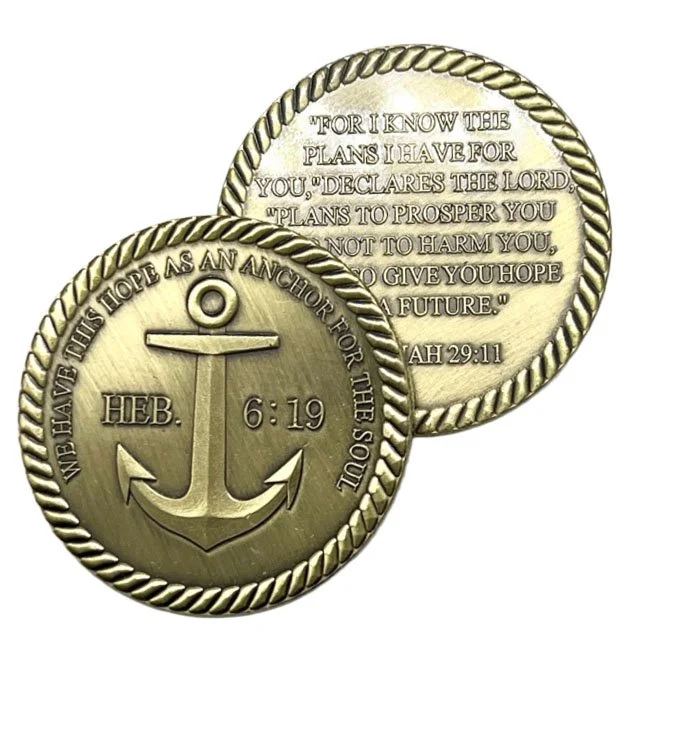Anchor of Hope Challenge Coin