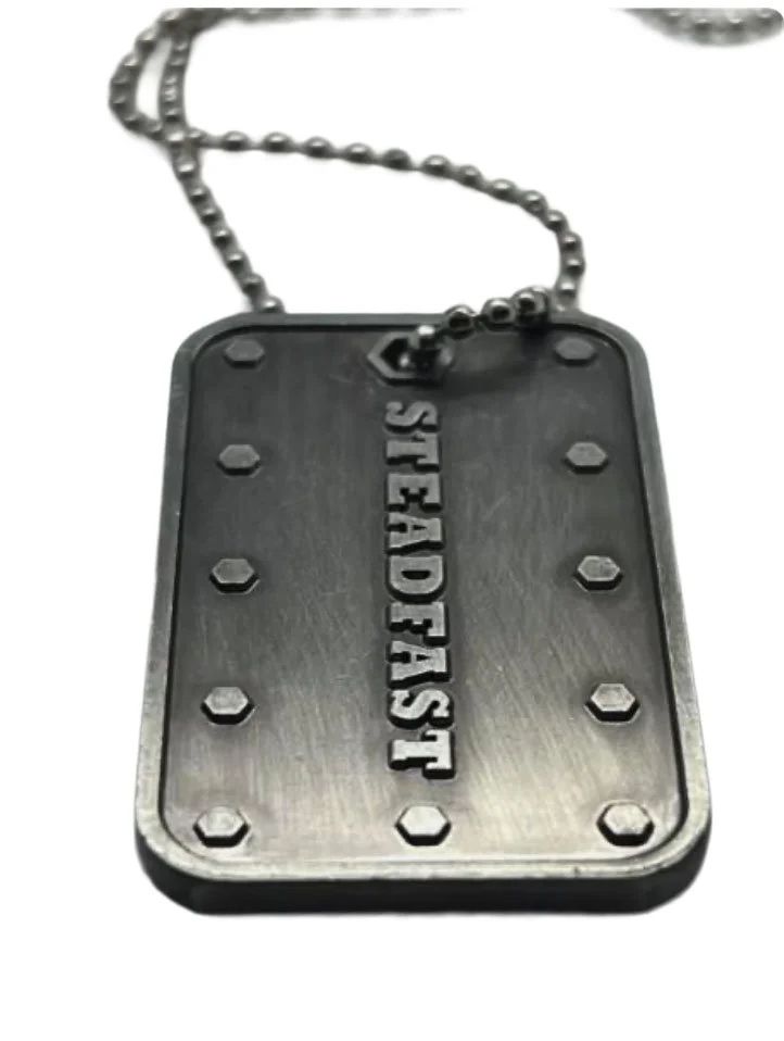 Armor of God Ephesians 6:13 Dog Tag w/ 24" Chain