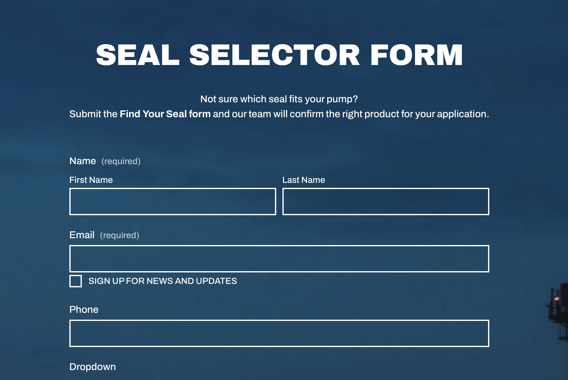 Module 2 — Seal Selection