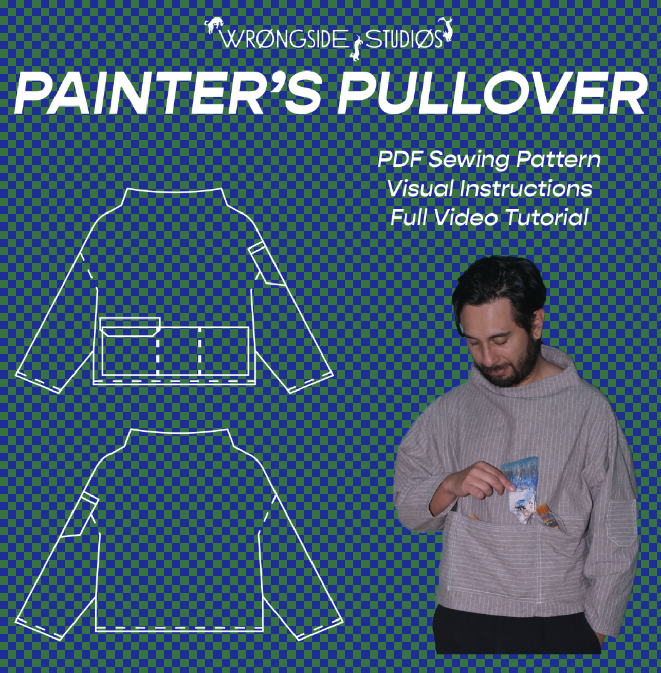 Painter's Pullover Sewing Pattern