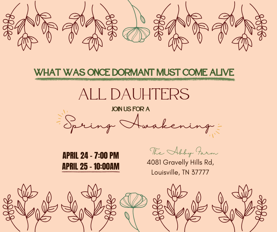 All Daughters: Spring Awakening