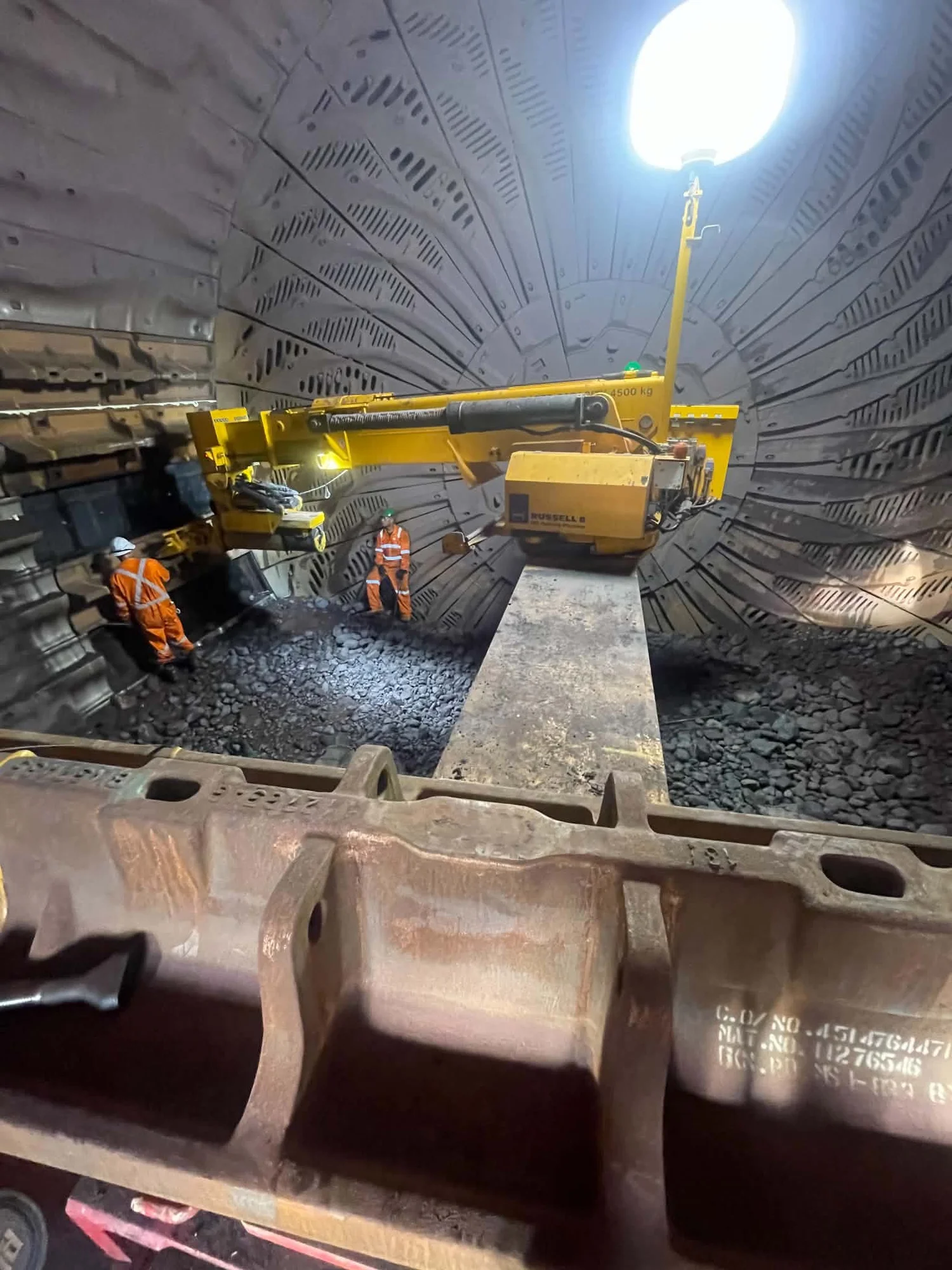 Mill relining project work