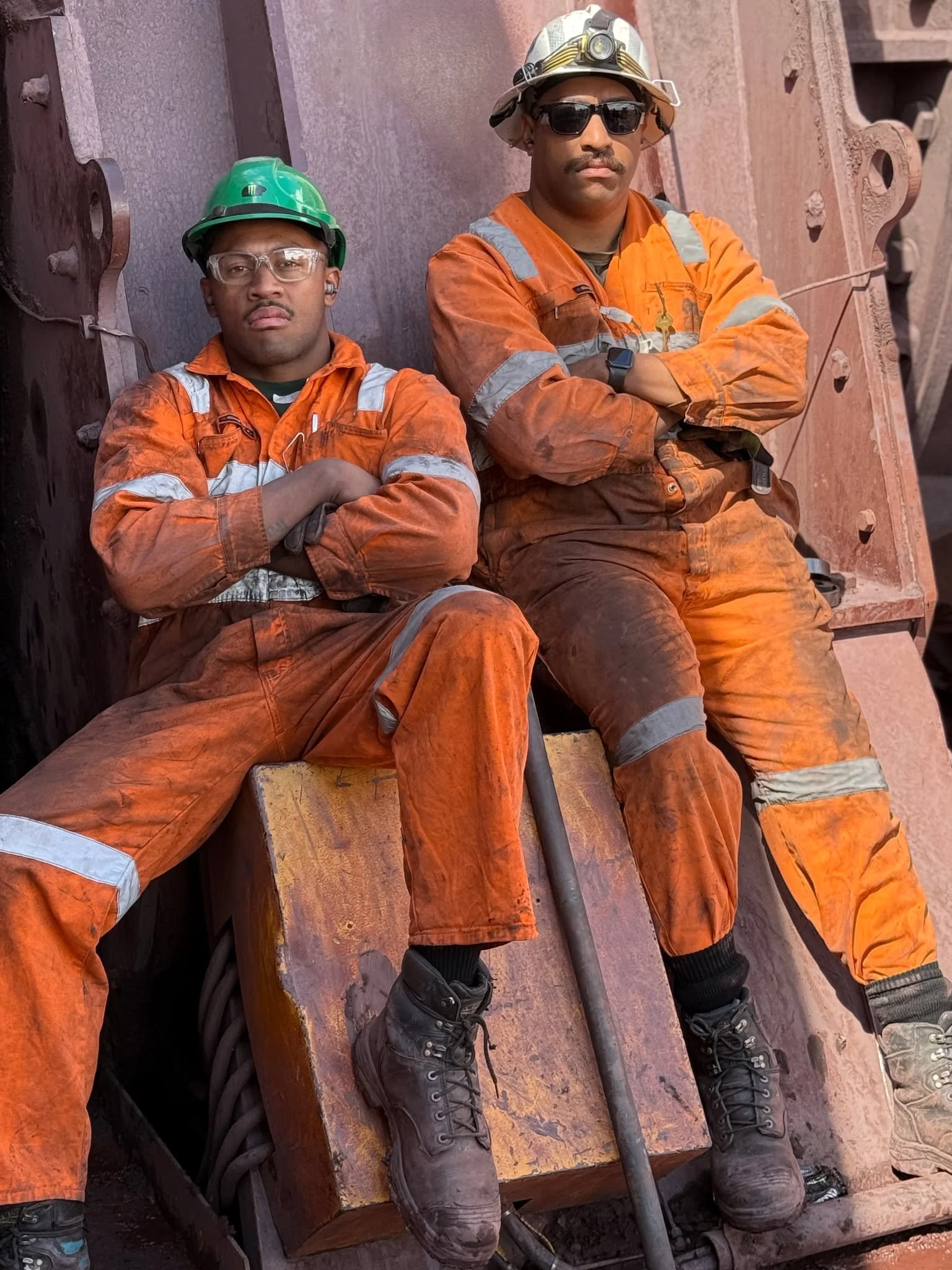 Precise Group Relines project crew on site