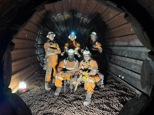 Industrial maintenance crew