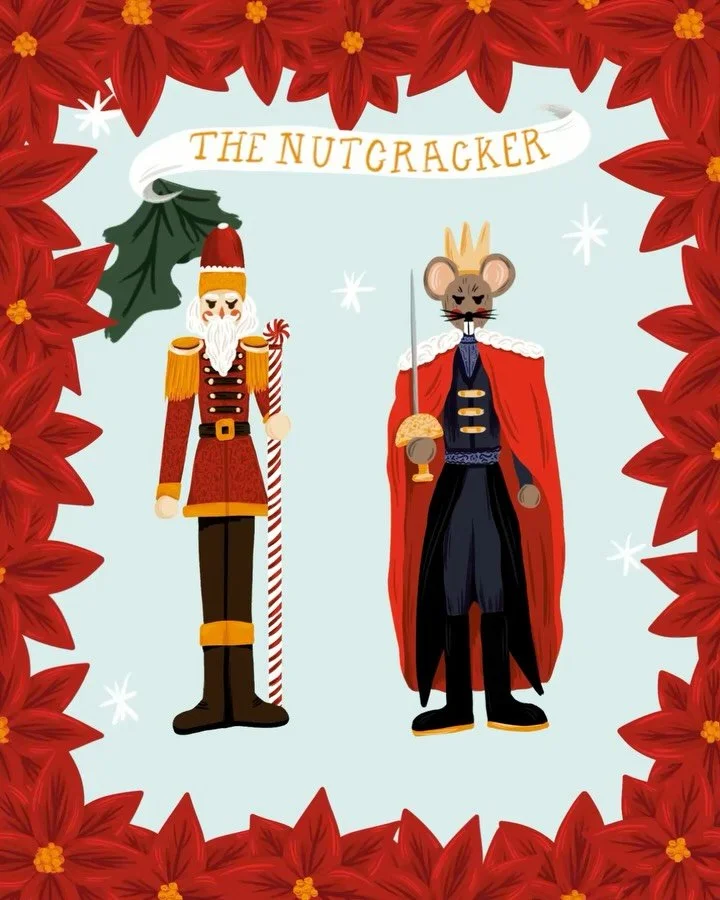 Working on some fun holiday designs :) 

#christmas #thenutcracker #stationery #paperproducts #notepads #gifting #giftwrap #fyp