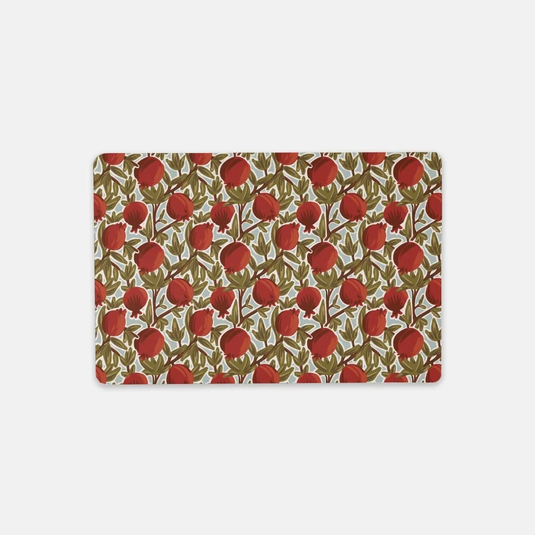 Pomegranates - Desk Mat (18″ x 12″)