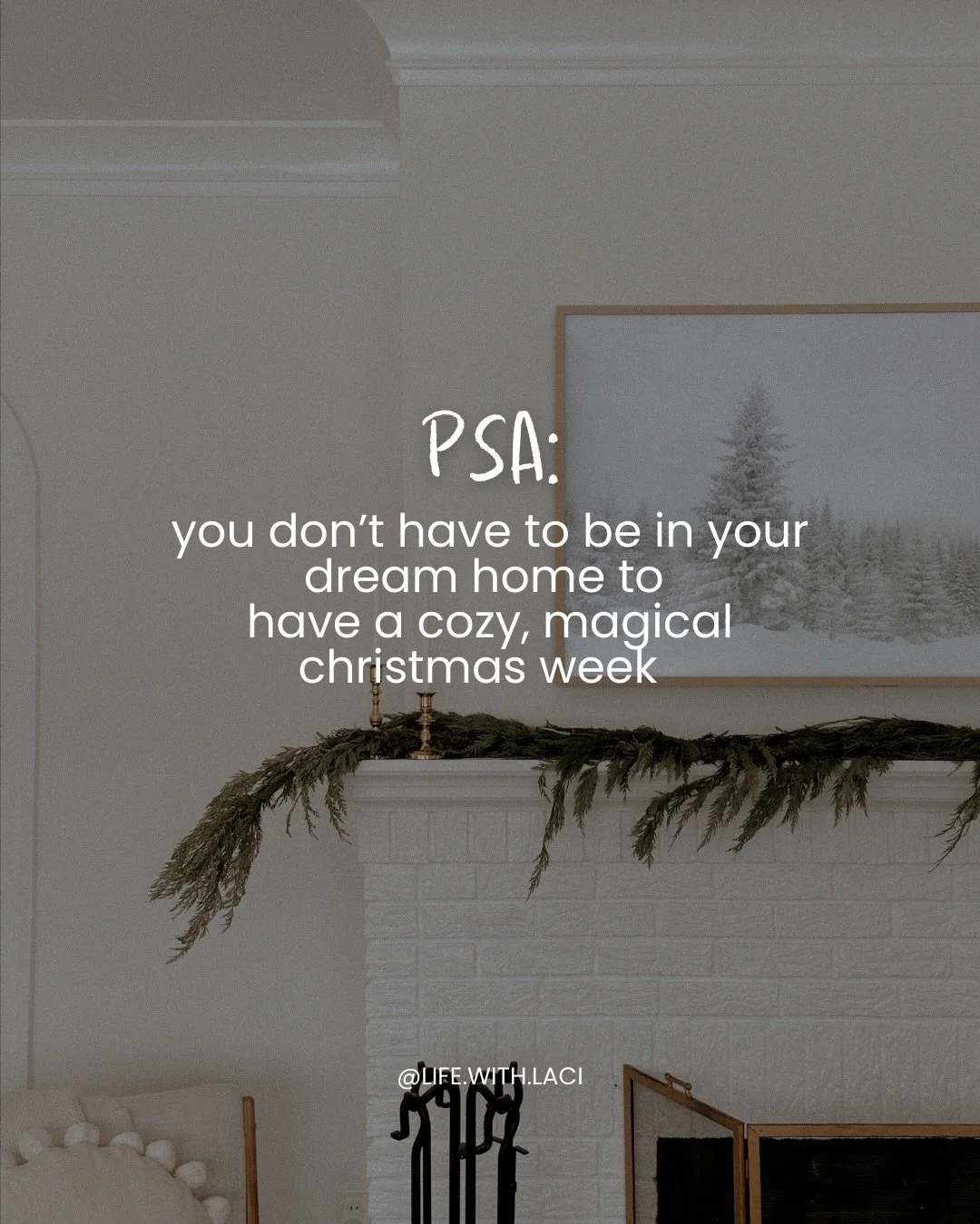 Just a little reminder that the internet isn&rsquo;t real life 🤍 
Most homes don&rsquo;t look like they were professionally styled by interior designers. 

If you&rsquo;re feeling &ldquo;meh&rdquo; about your home this week&hellip; swipe. 

Sometime