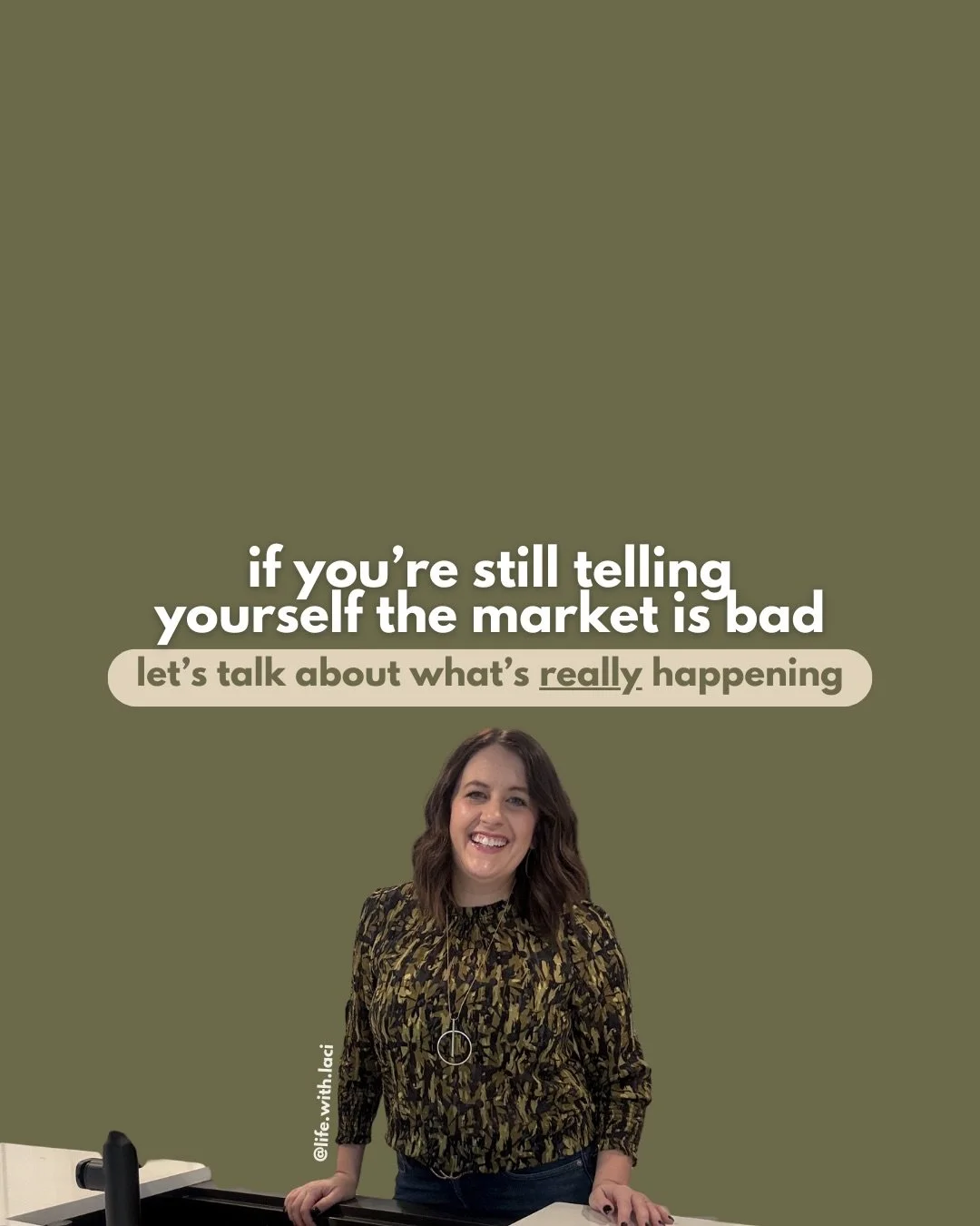Unpopular opinion?

I love this market!

Not because it&rsquo;s flashy.
Not because it&rsquo;s easy.
But because there&rsquo;s space to think.

We&rsquo;re no have 12 minutes to decide if we&rsquo;re buying one of the biggest purchases of our life...