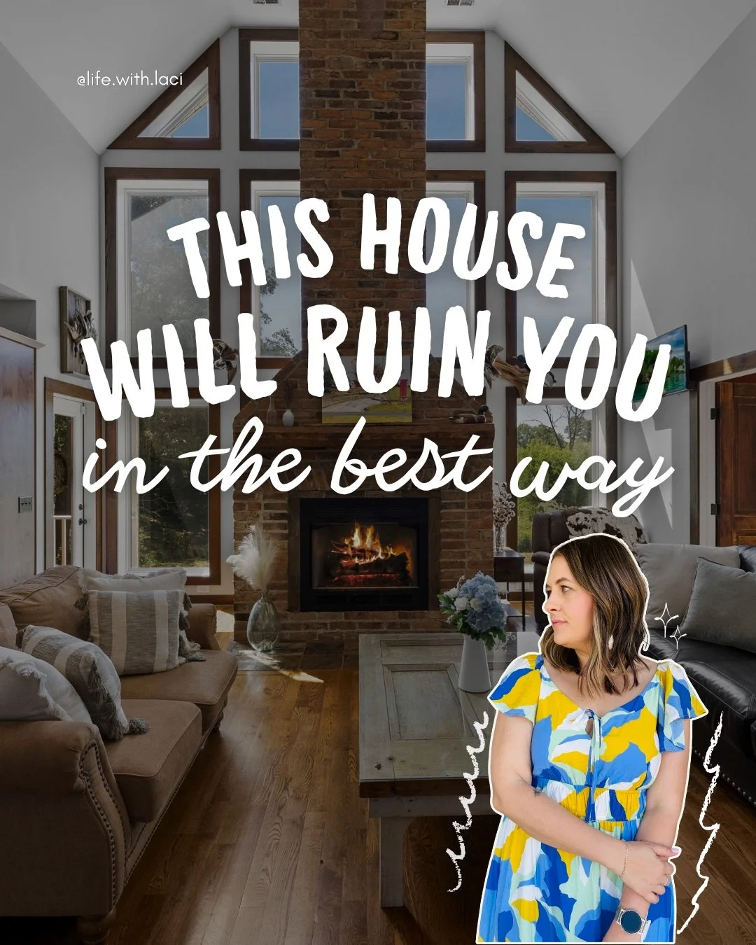 Some houses are just built different... and I mean that literally. 🏡

If you&rsquo;re looking for a new build white on white blank slate... this ain&rsquo;t it. This one has been on my mind since the second I walked through the door. Floor-to-ceilin
