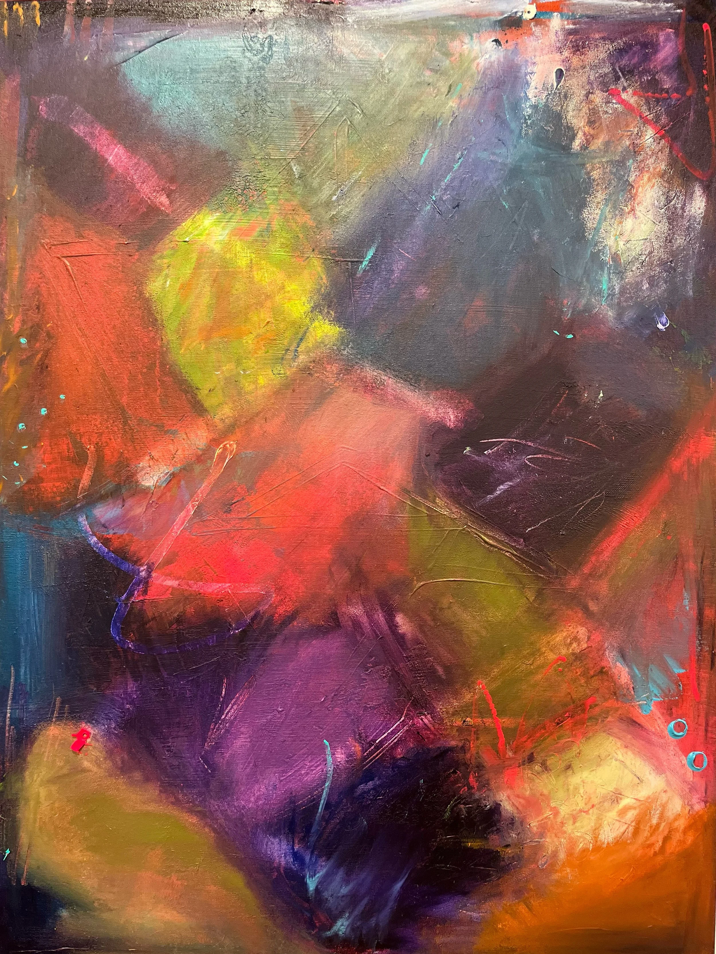 WHEN THE LIGHT CAME ORIGINAL PAINTING