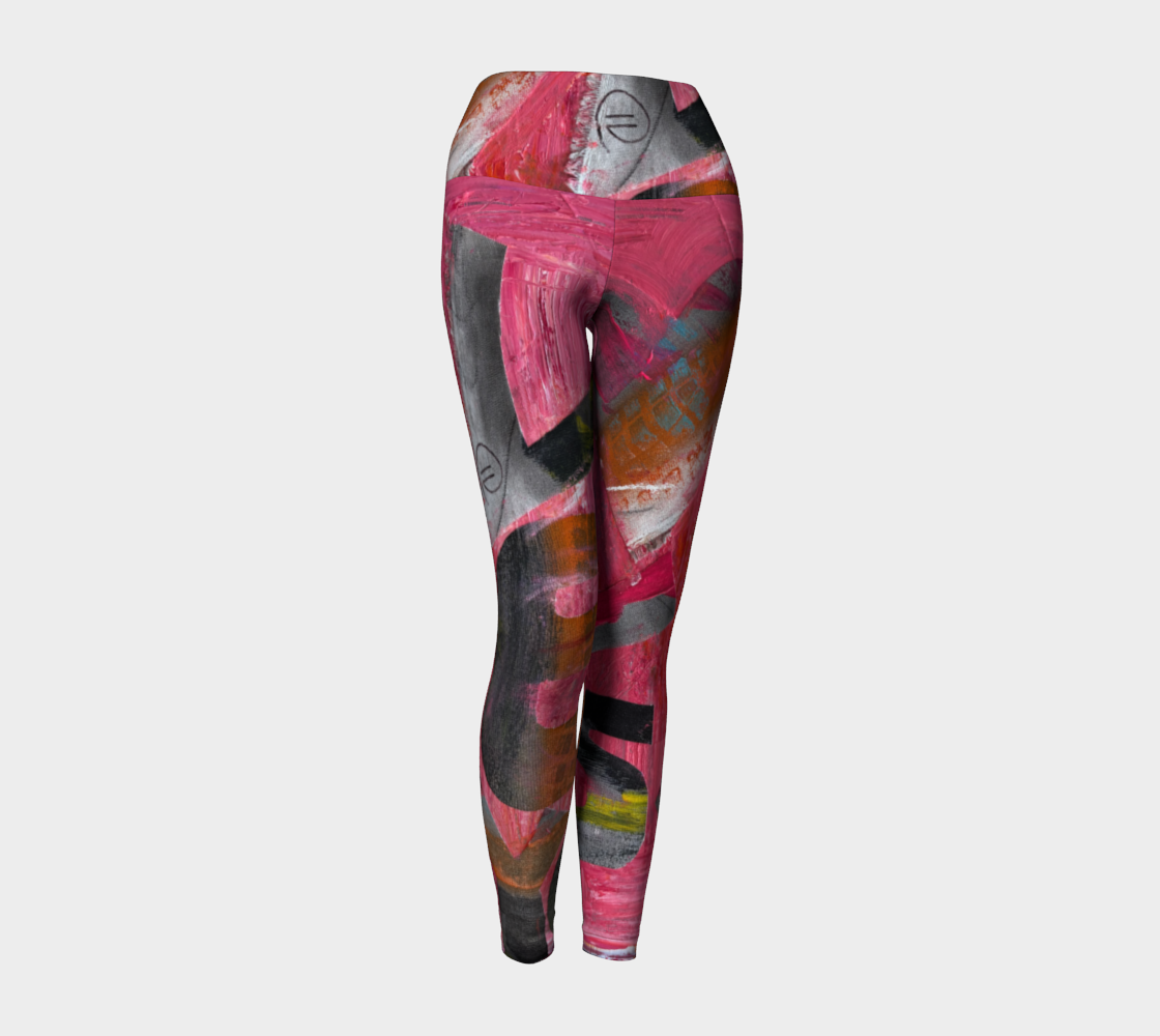 LOVE IS YOU YOGA LEGGINGS OR CAPRIS
