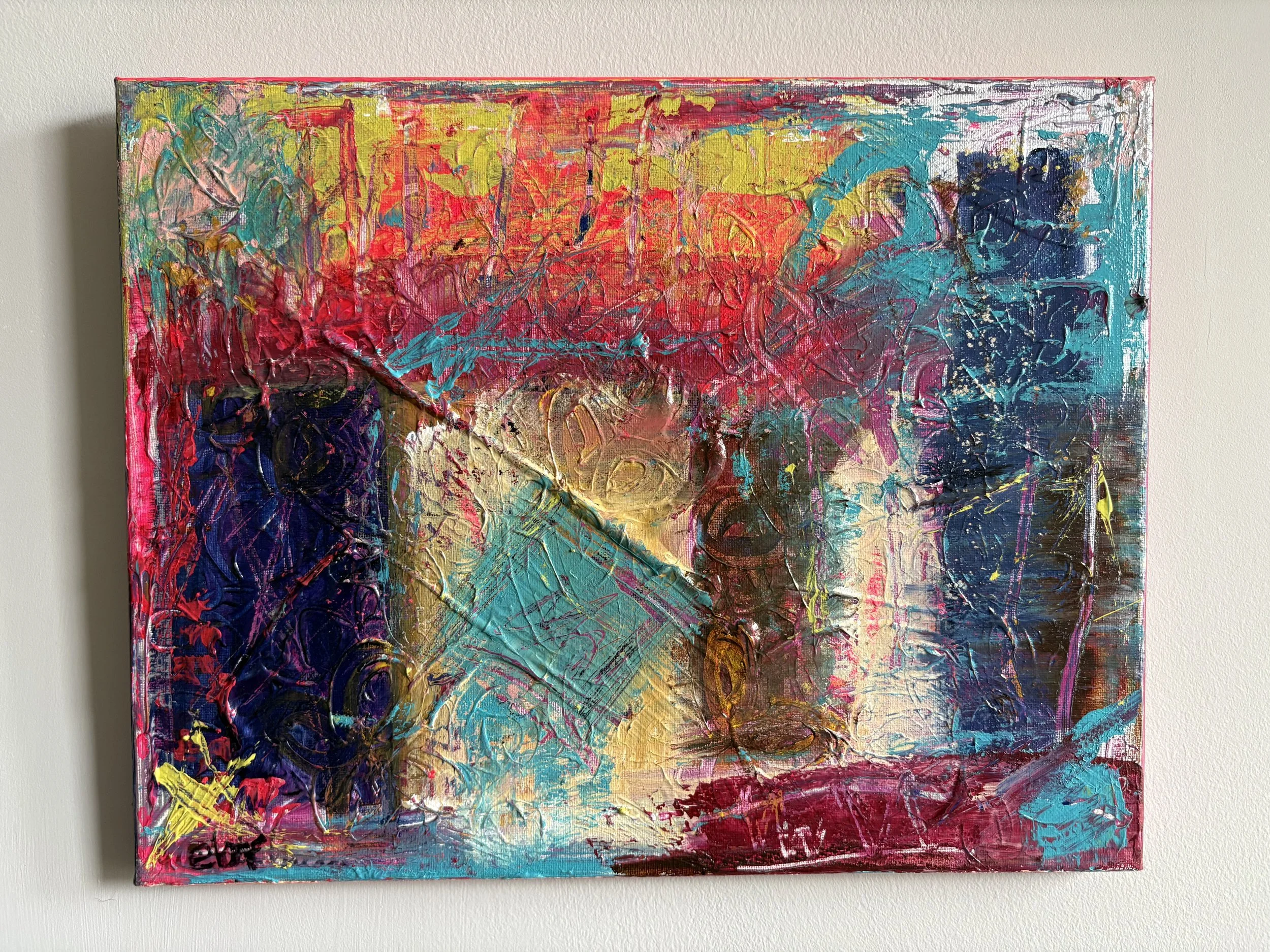MAREN'S HEART ORIGINAL PAINTING
