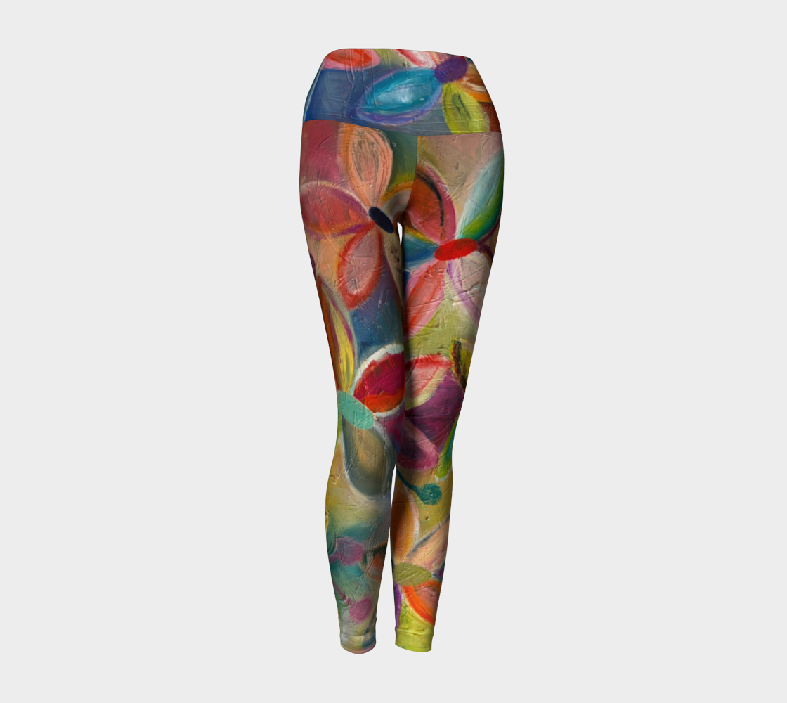 I DIDN'T KNOW THEY WERE MAGIC BUTTERFLIES YOGA LEGGINGS OR CAPRIS
