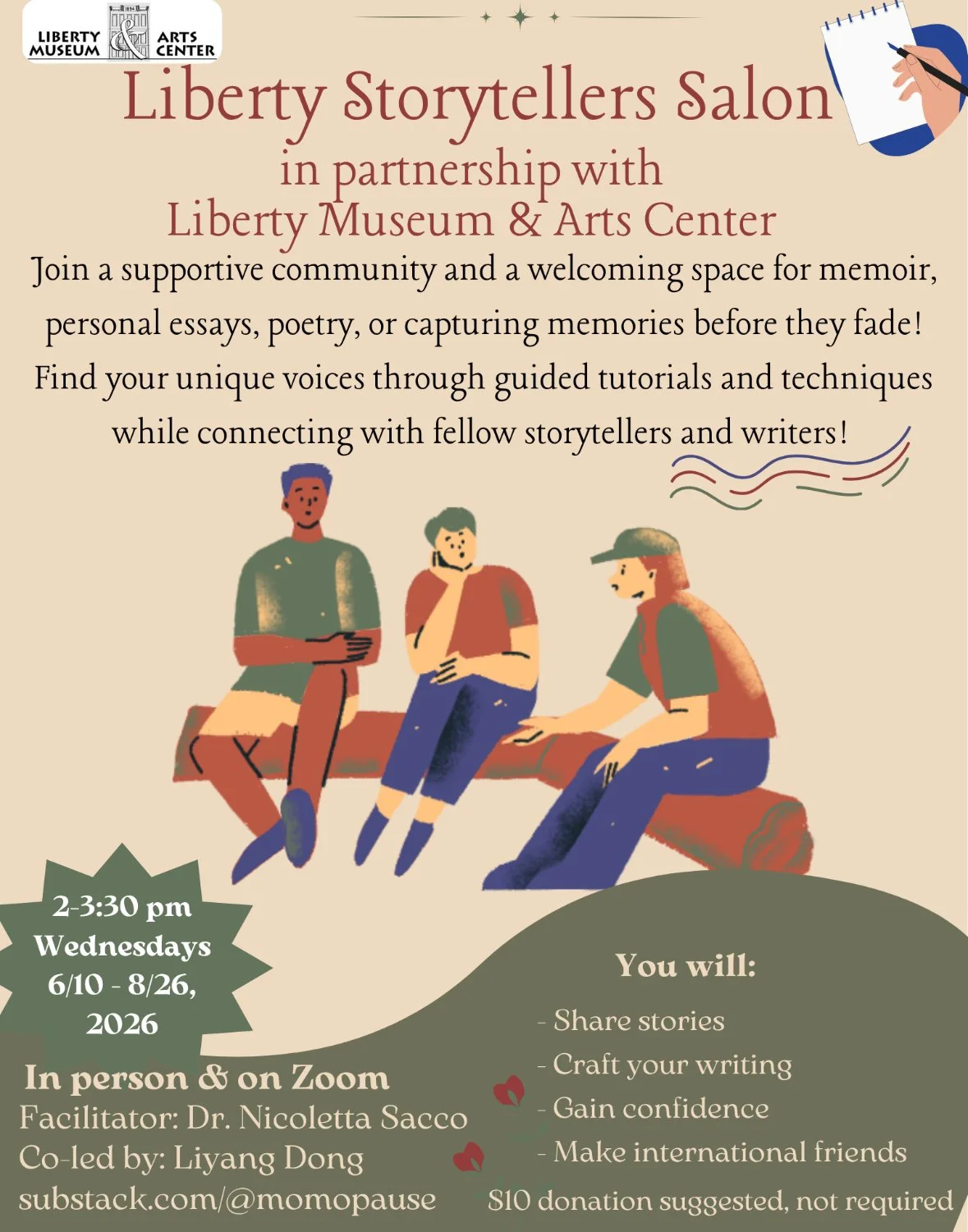 Liberty Storytelling Salon 