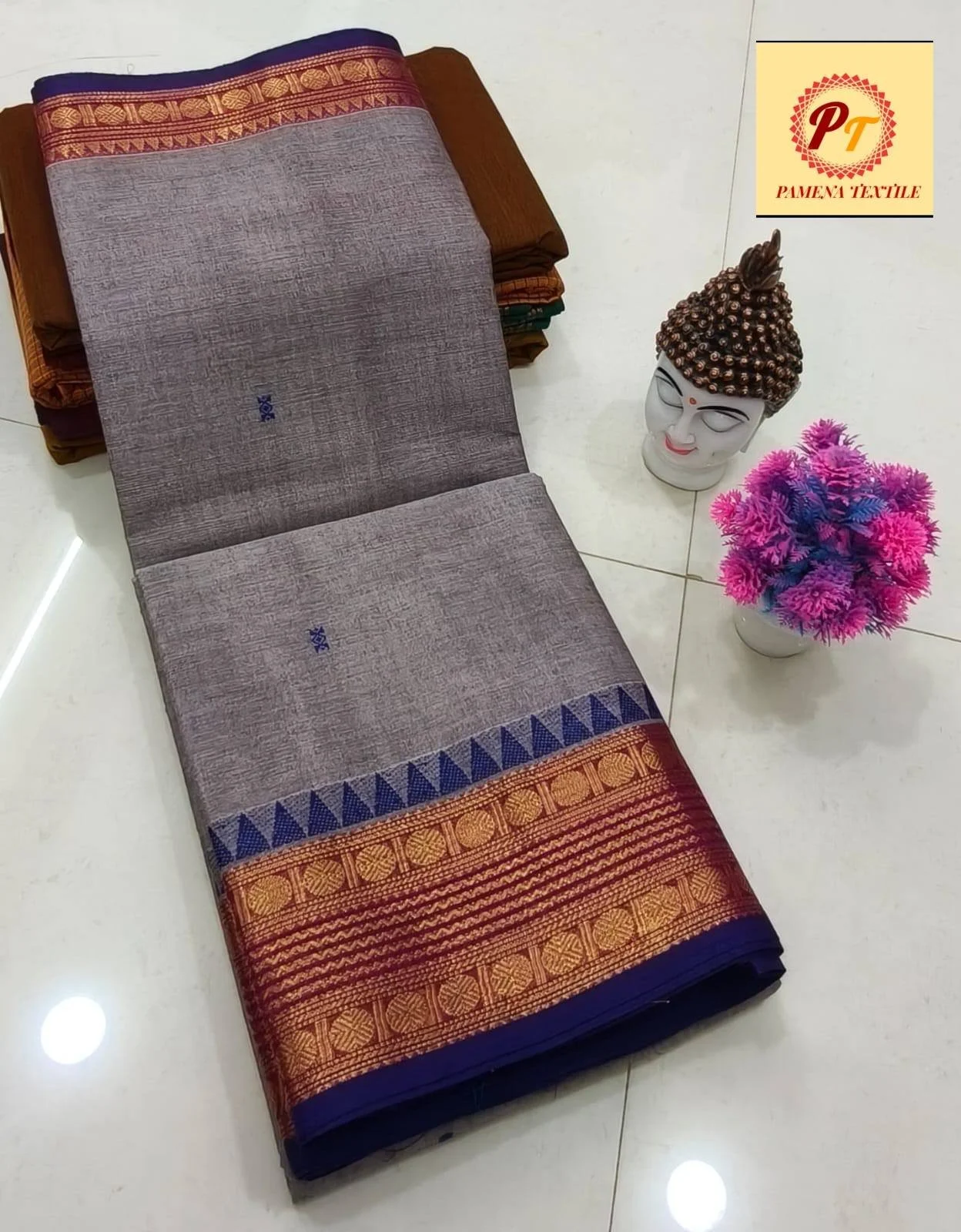 Kanchi Cotton Saree