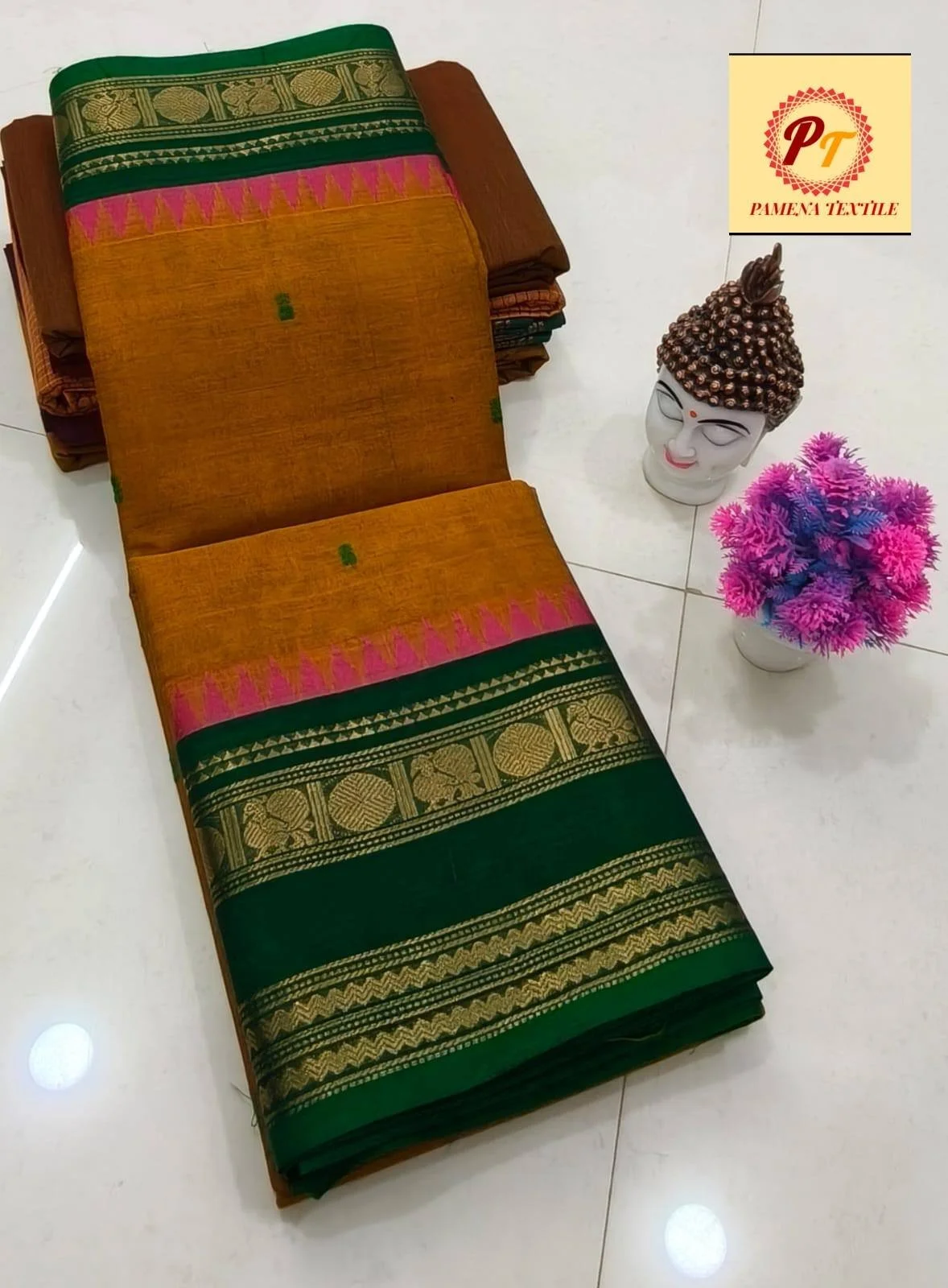 Kanchi Cotton Saree