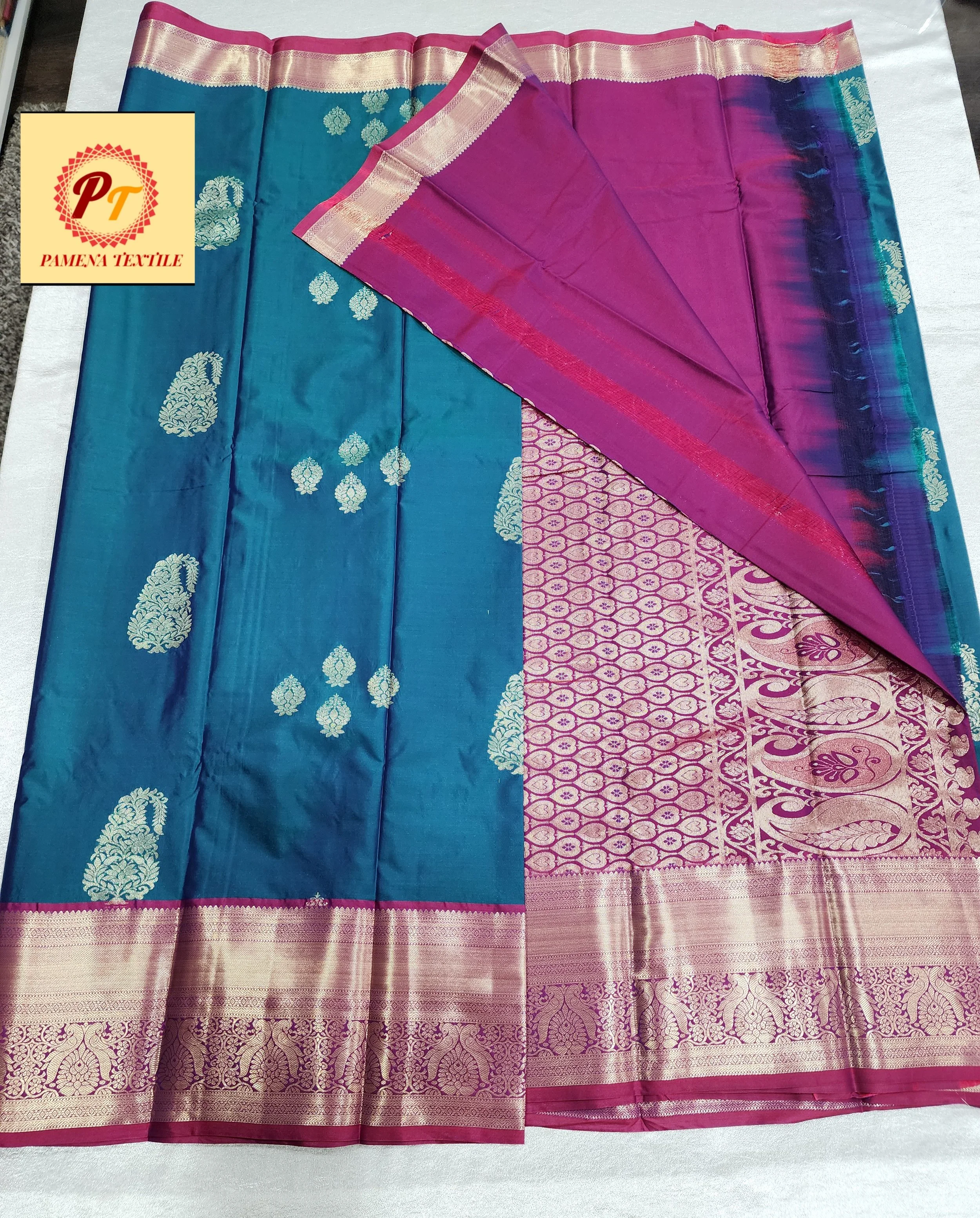kanchi semi silk saree