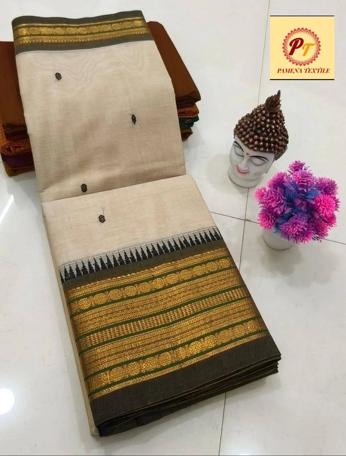 Kanchi Cotton Saree