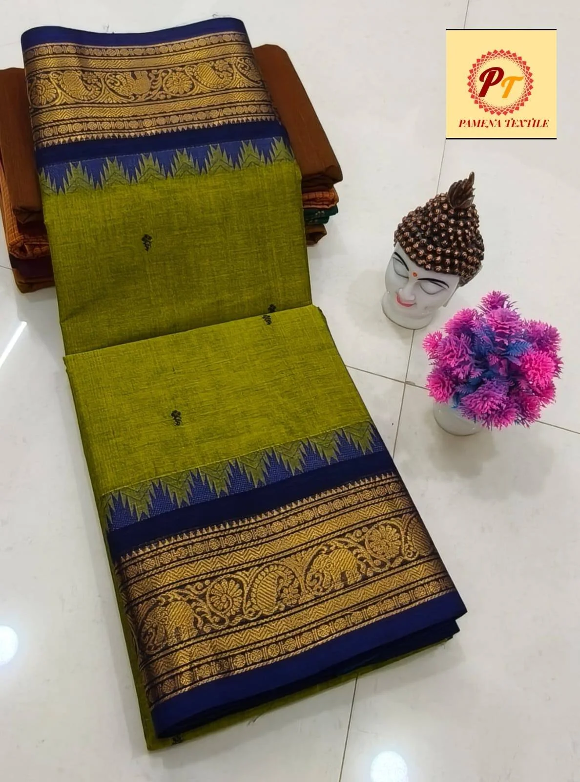 Kanchi Cotton Saree