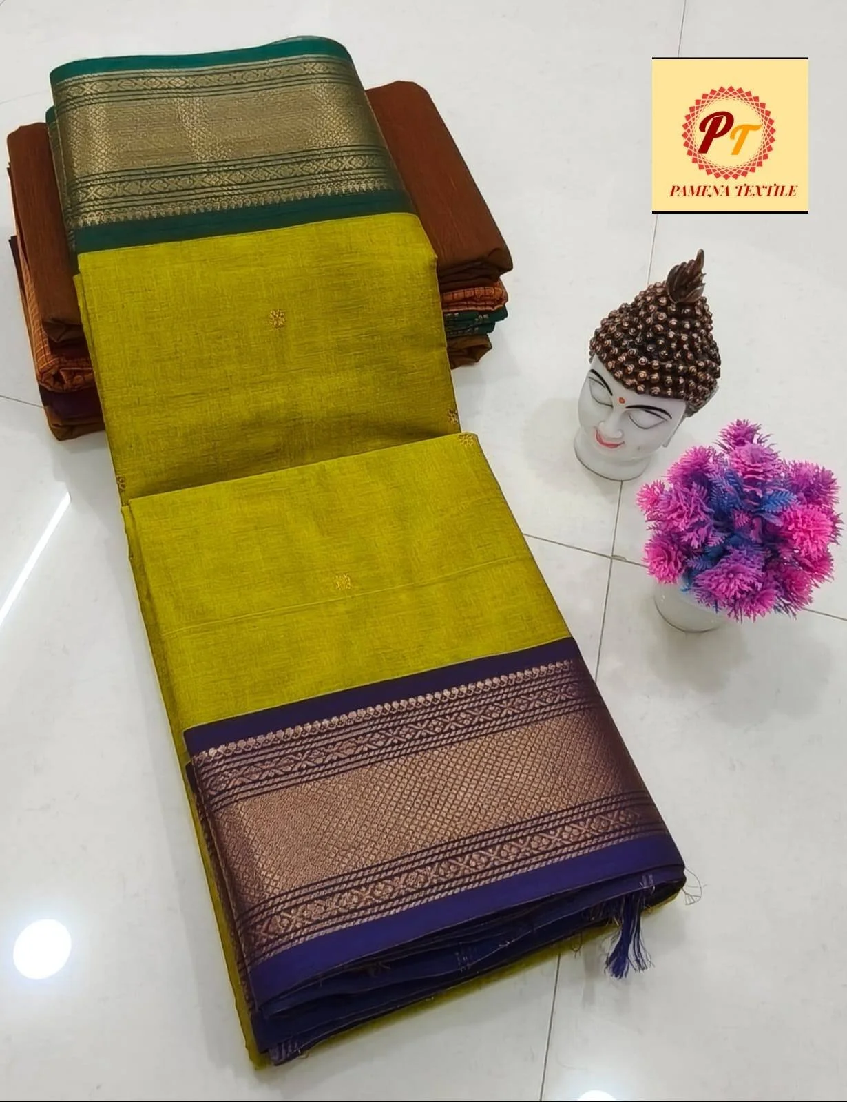 Kanchi Cotton Saree