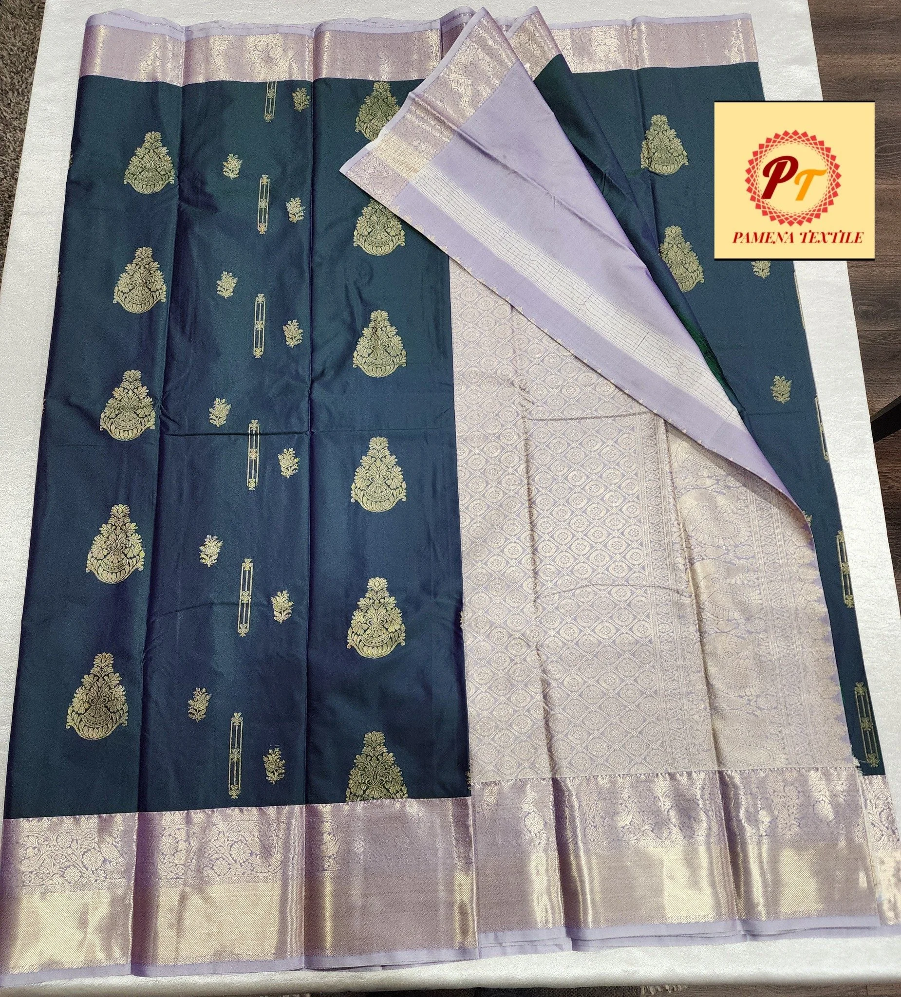 kanchi semi silk saree