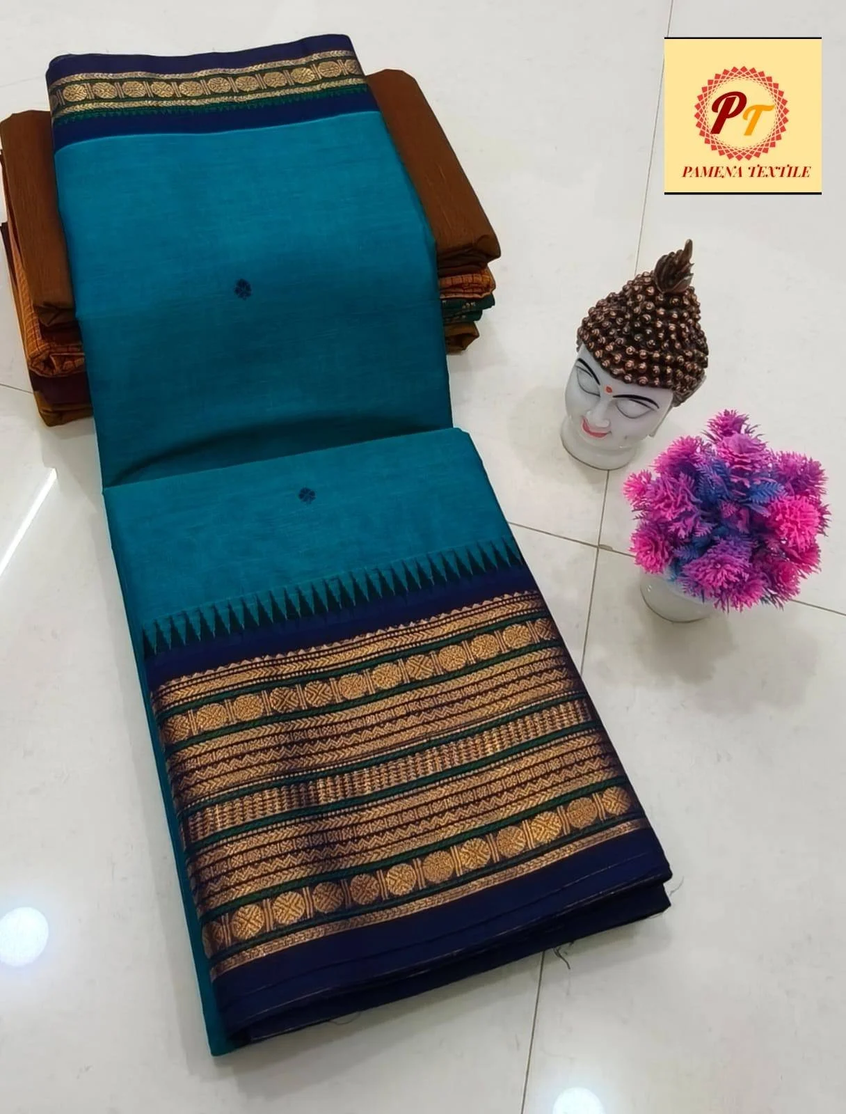 Kanchi Cotton Saree