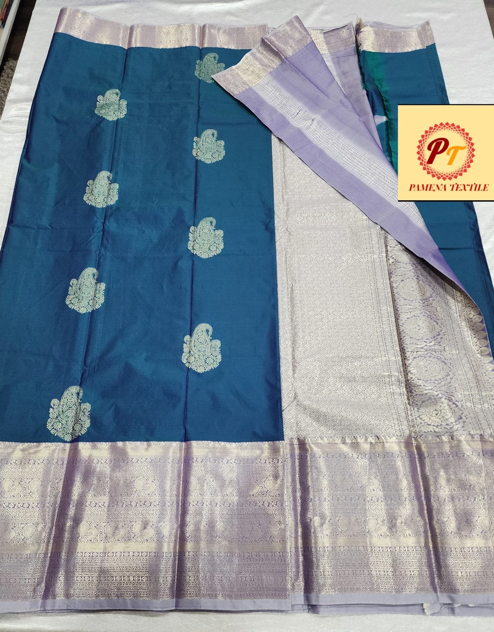 kanchi semi  silk saree