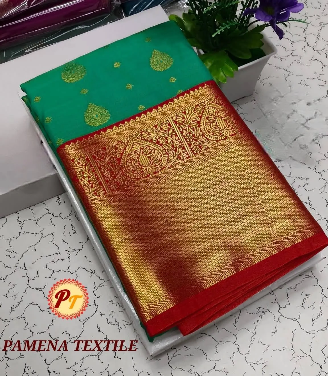 Mangalyam Korvai Soft Silk Saree