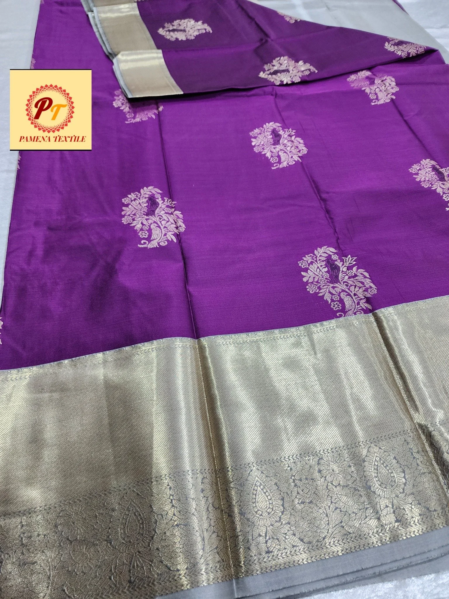 kanshi semi silk saree