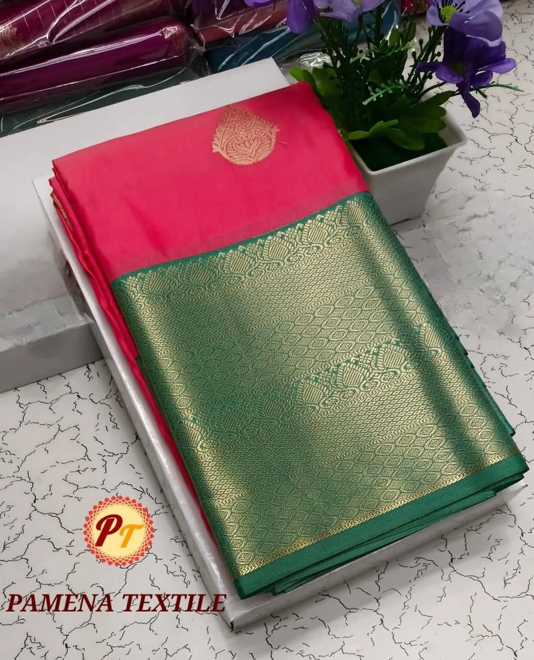 Mangalyam Korvai Soft Silk Saree