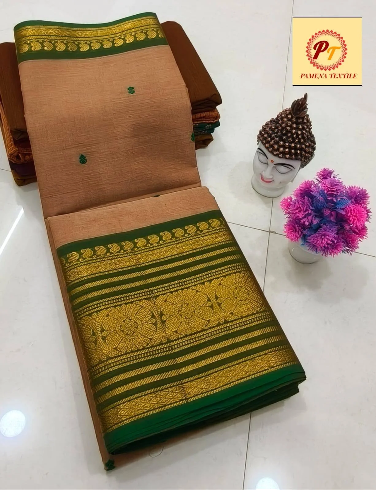 Kanchi Cotton Saree
