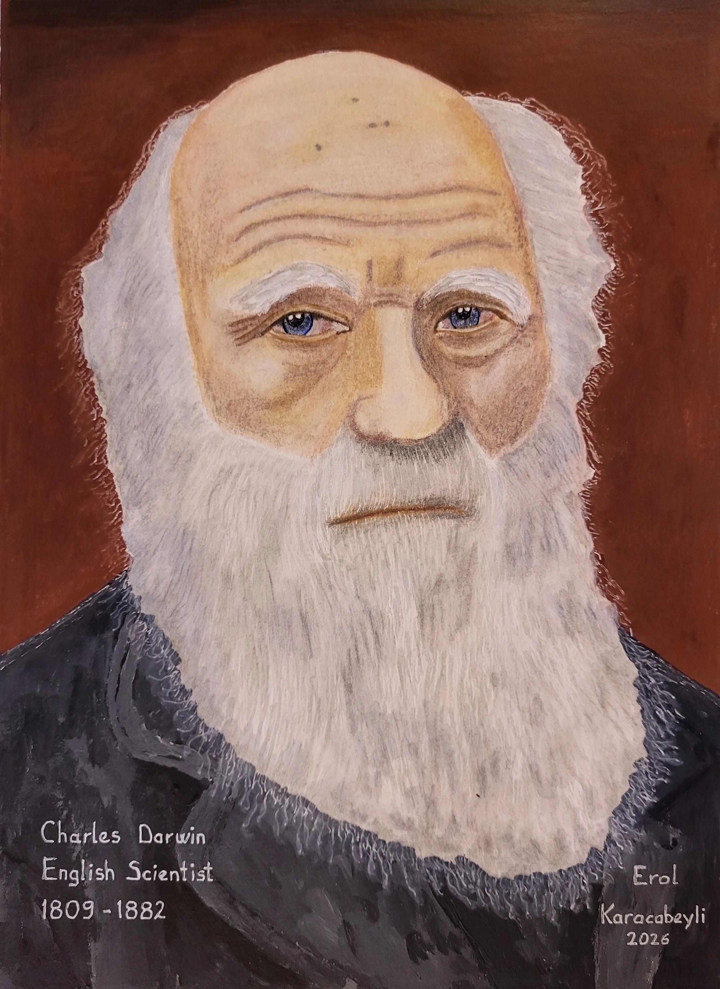 Charles Darwin (1809-1882): explained how species evolve through natural selection