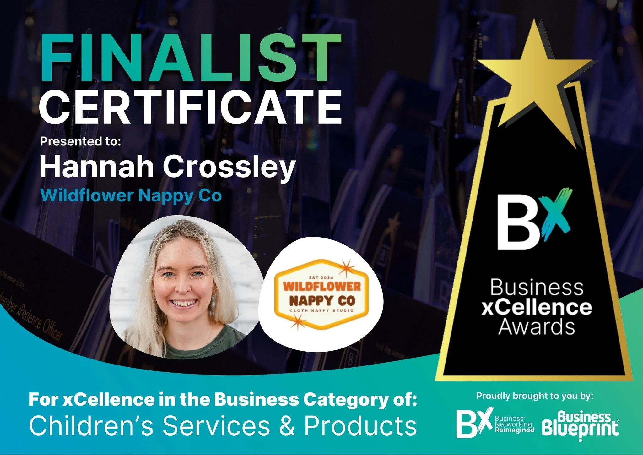 2024 BX Awards- Children's Services and Products- Wildflower Nappy Co- FINALIST
