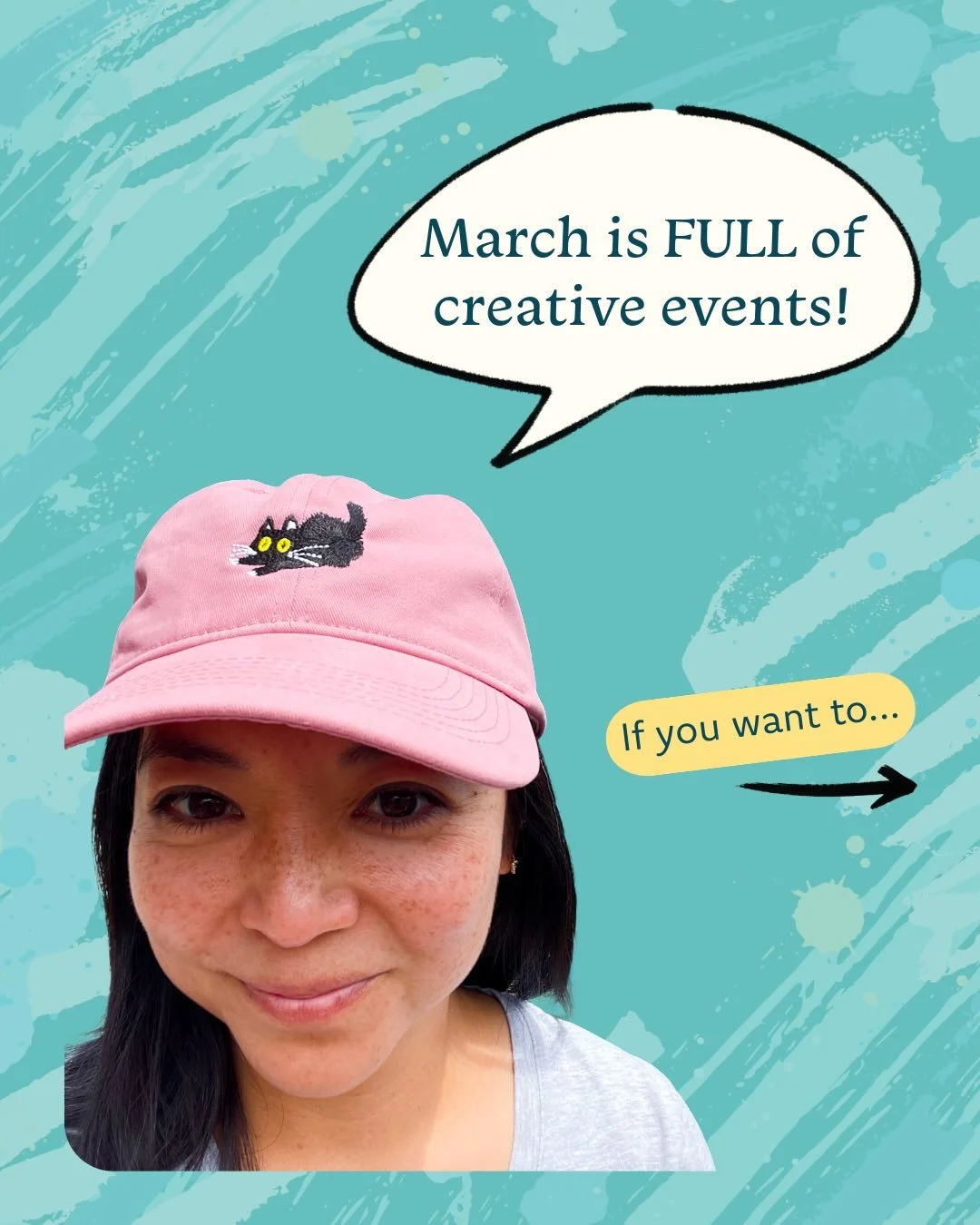 I love how 🍀 March events are looking! If you&rsquo;re feeling like you need a little creative time with awesome people at spectacular places, check out one of my workshops. There&rsquo;s something for everyone! (No joke, there seriously is. Just lo