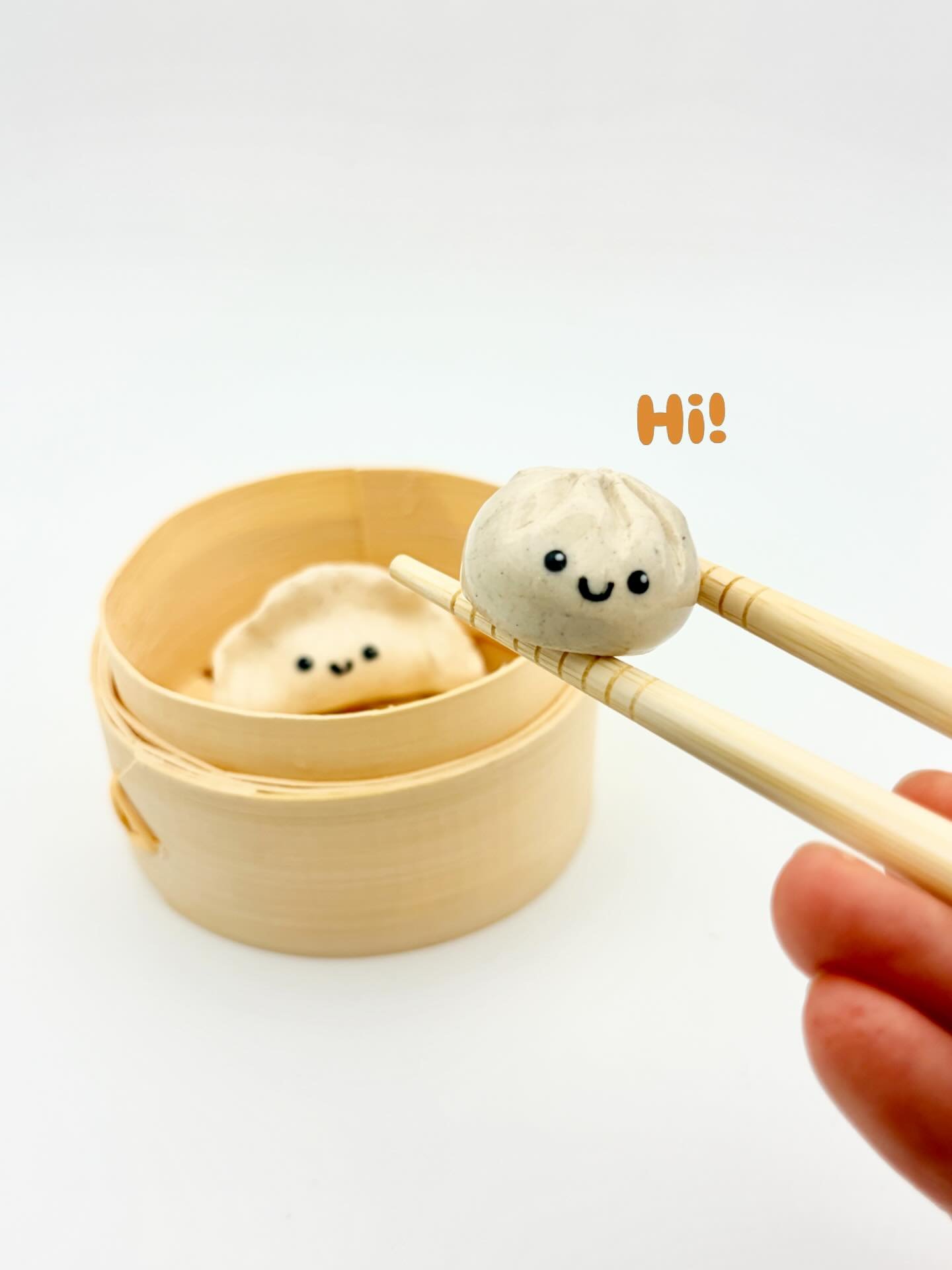 Tiny things, big joy 🥟✨
Fresh out of the kiln&mdash;mini ceramic baos, itty bitty dumplings, and a whole crew of tiny animal friends are coming with me this weekend!
Catch me at the Recluse Spring Market this Saturday, April 25th from 12&ndash;4pm. 