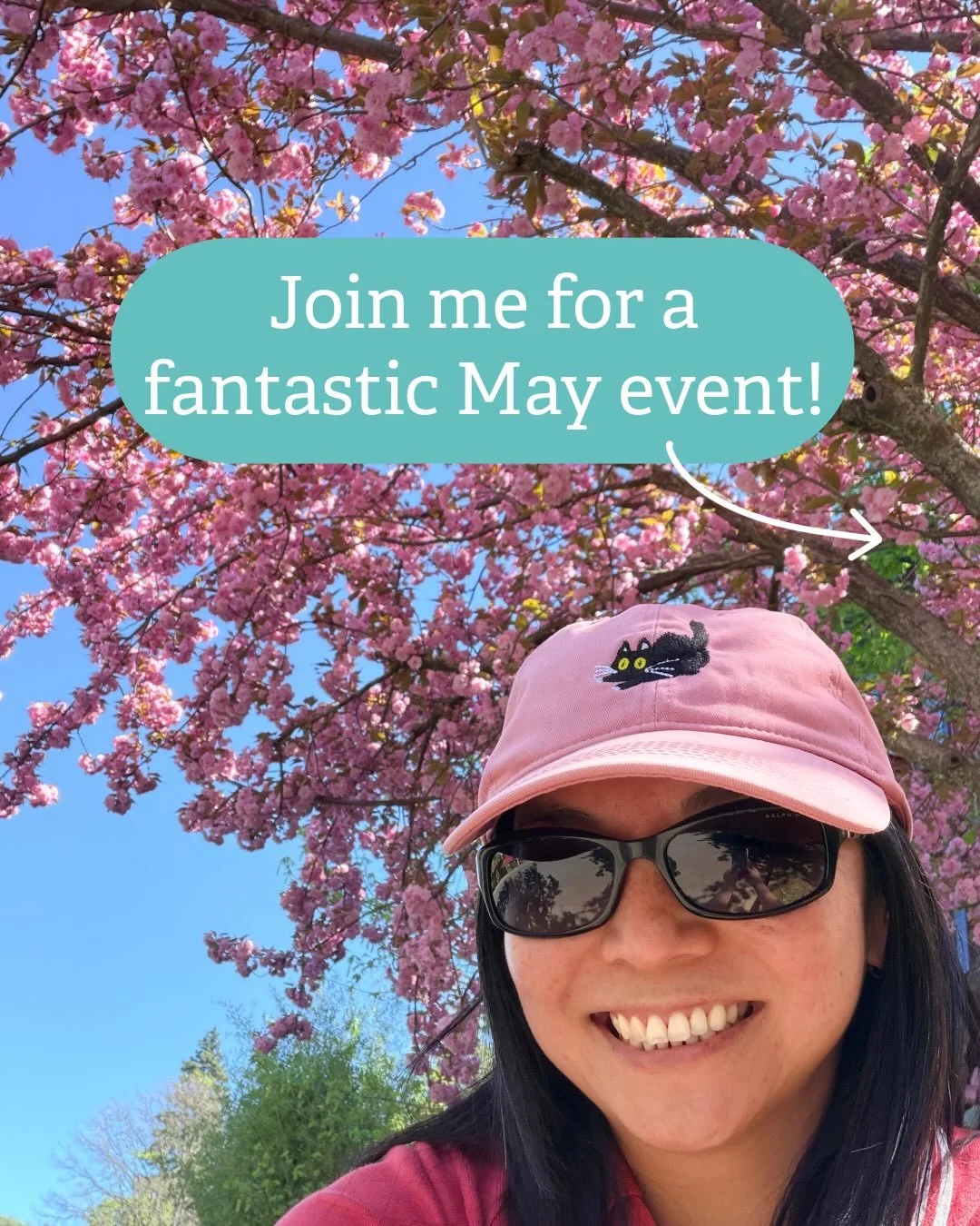 🌷 It&rsquo;s already May! Here&rsquo;s my fresh and fun event lineup for an awesome month. See you at the studio! 💕