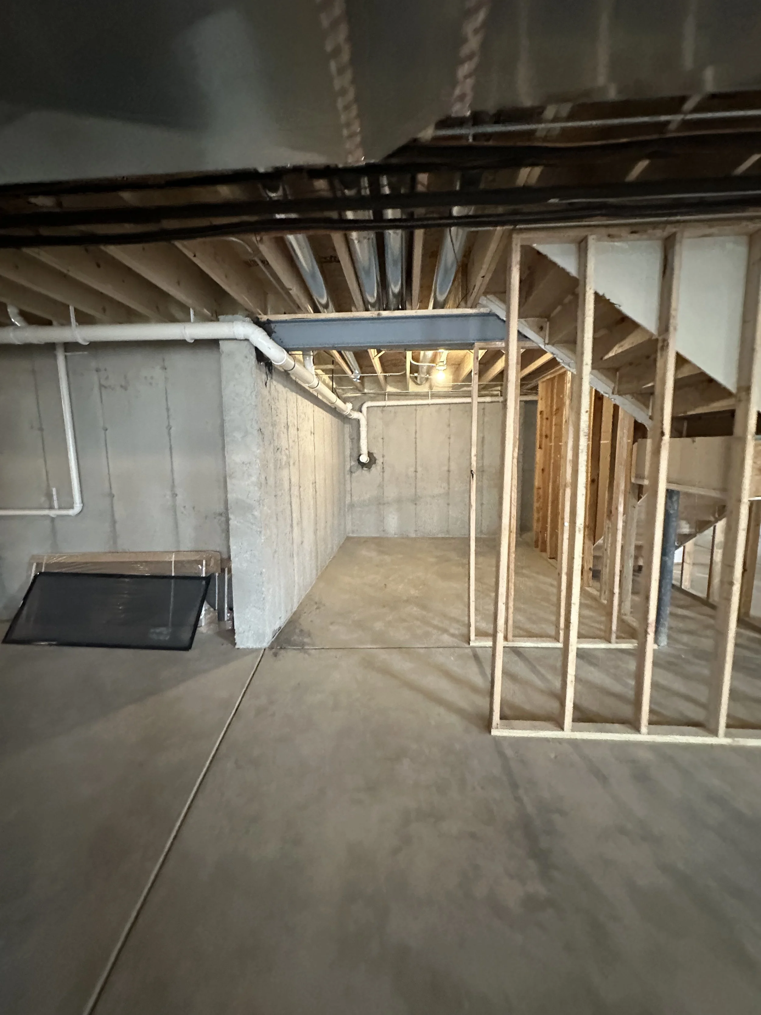 Waterproof before you finish basement