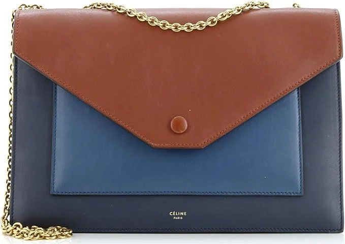 Celine Pocket Envelope Shoulder Bag