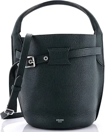 Celine Bucket Leather Nano