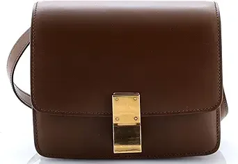 Celine Classic Box Bag Smooth Leather Small, Brown