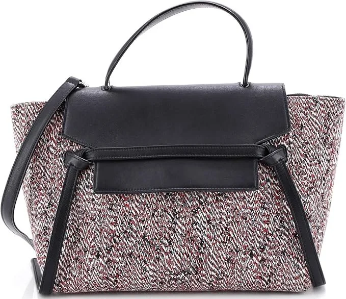 Celine Belt Bag Tweed Mini, Red