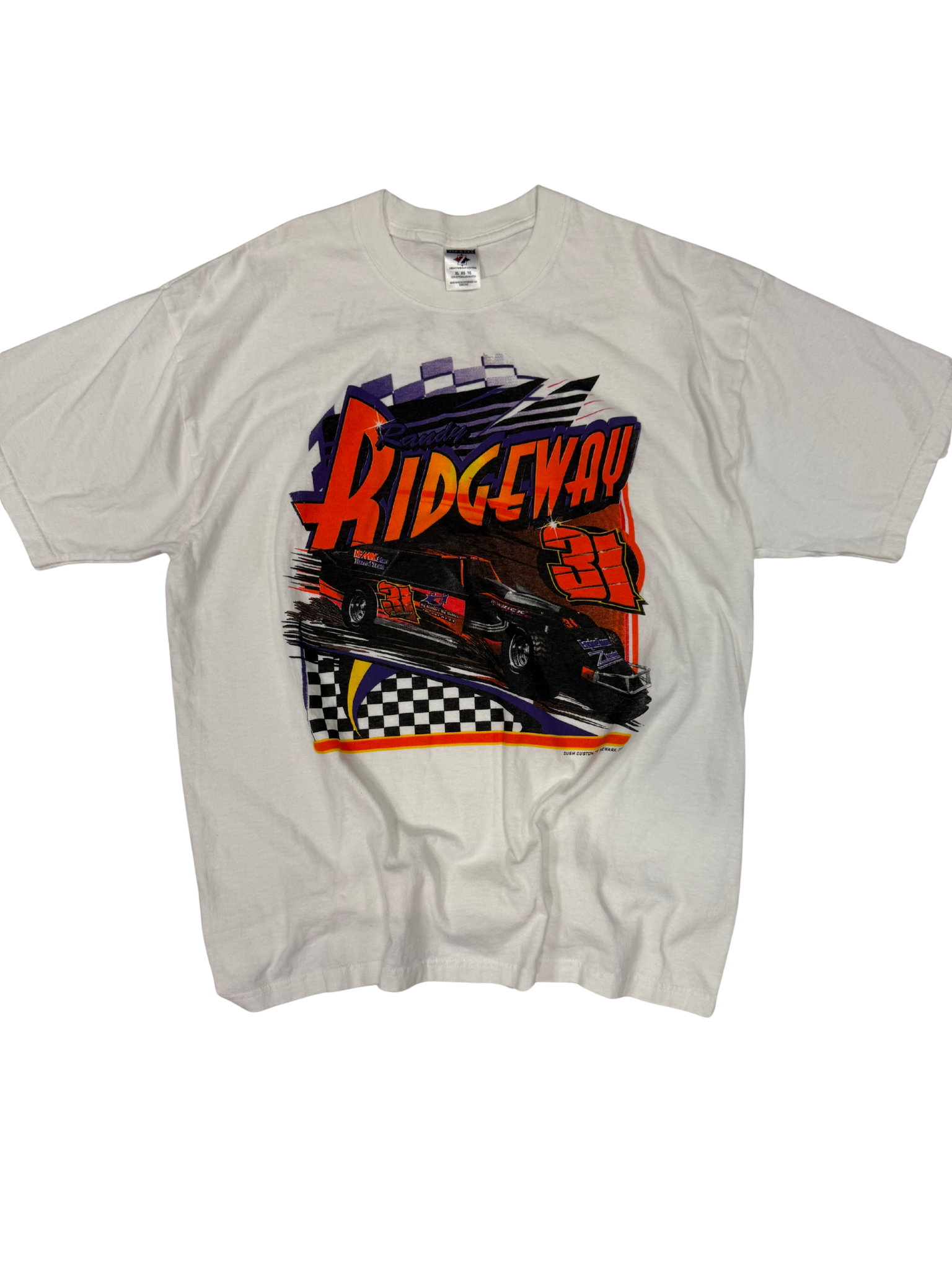 Vintage Randy Ridgeway #31 Dirt Track Racing T-Shirt