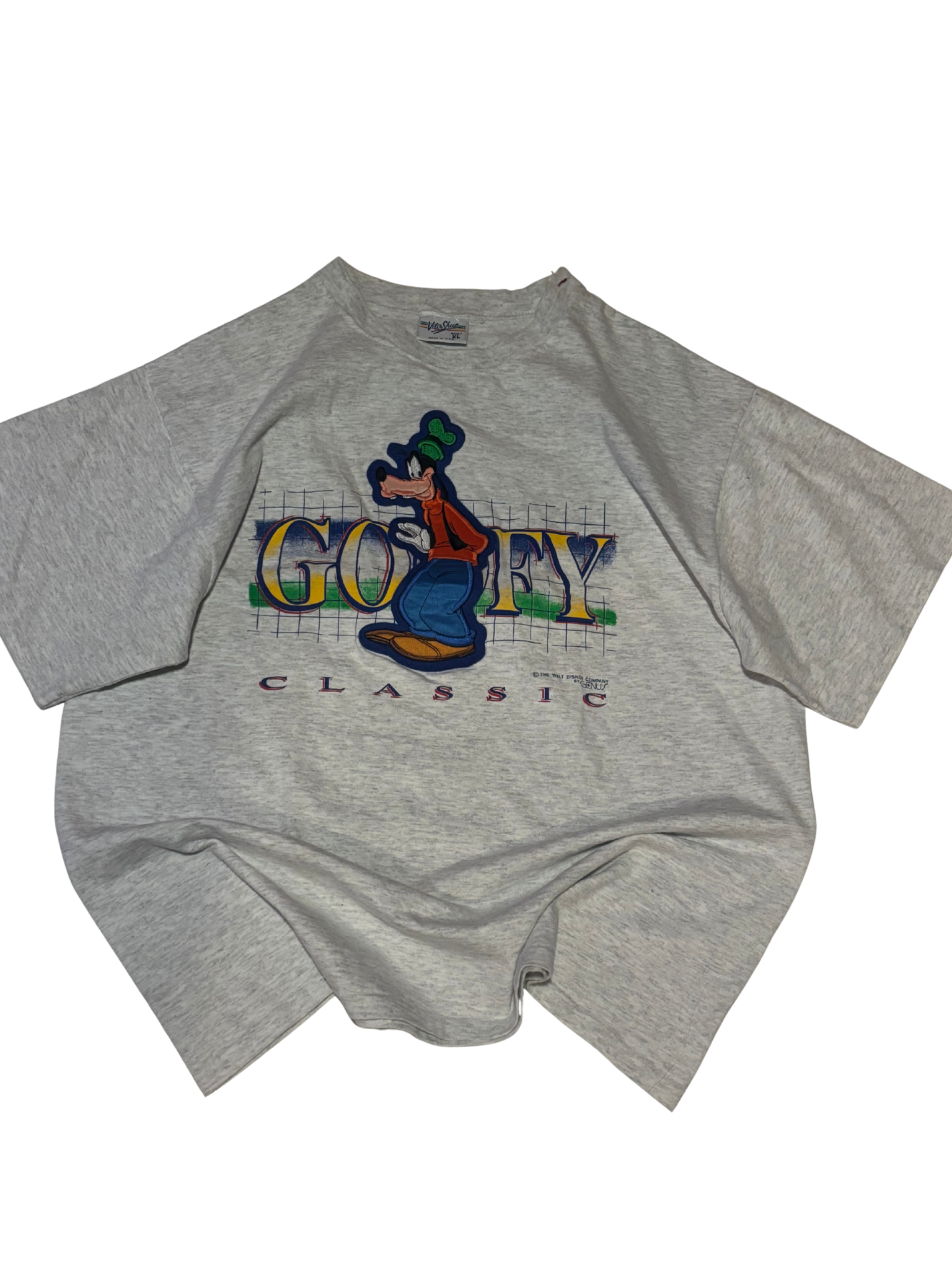 Vintage Disney “Goofy Classic” T-Shirt – Grey – USA Made