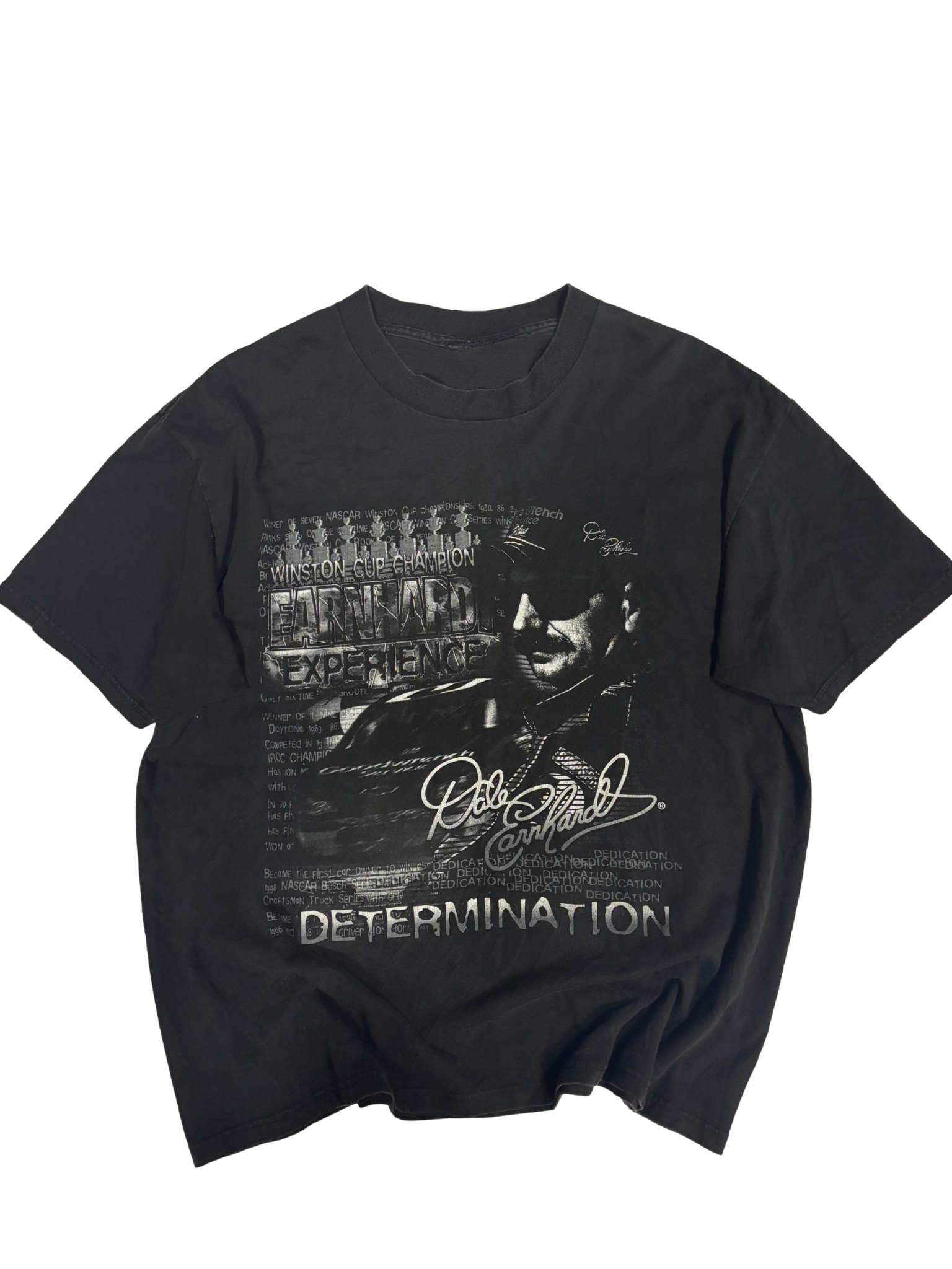 Vintage Dale Earnhardt “Determination” NASCAR T-Shirt – Winston Cup Champion