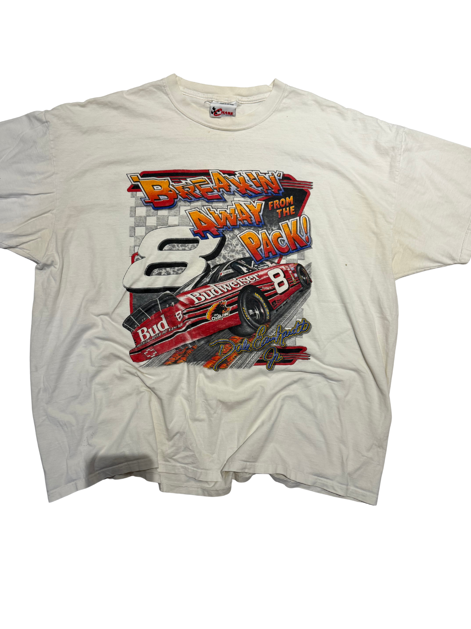 Vintage 1999 Dale Earnhardt Jr. “Breakin’ Away from the Pack” NASCAR Tee