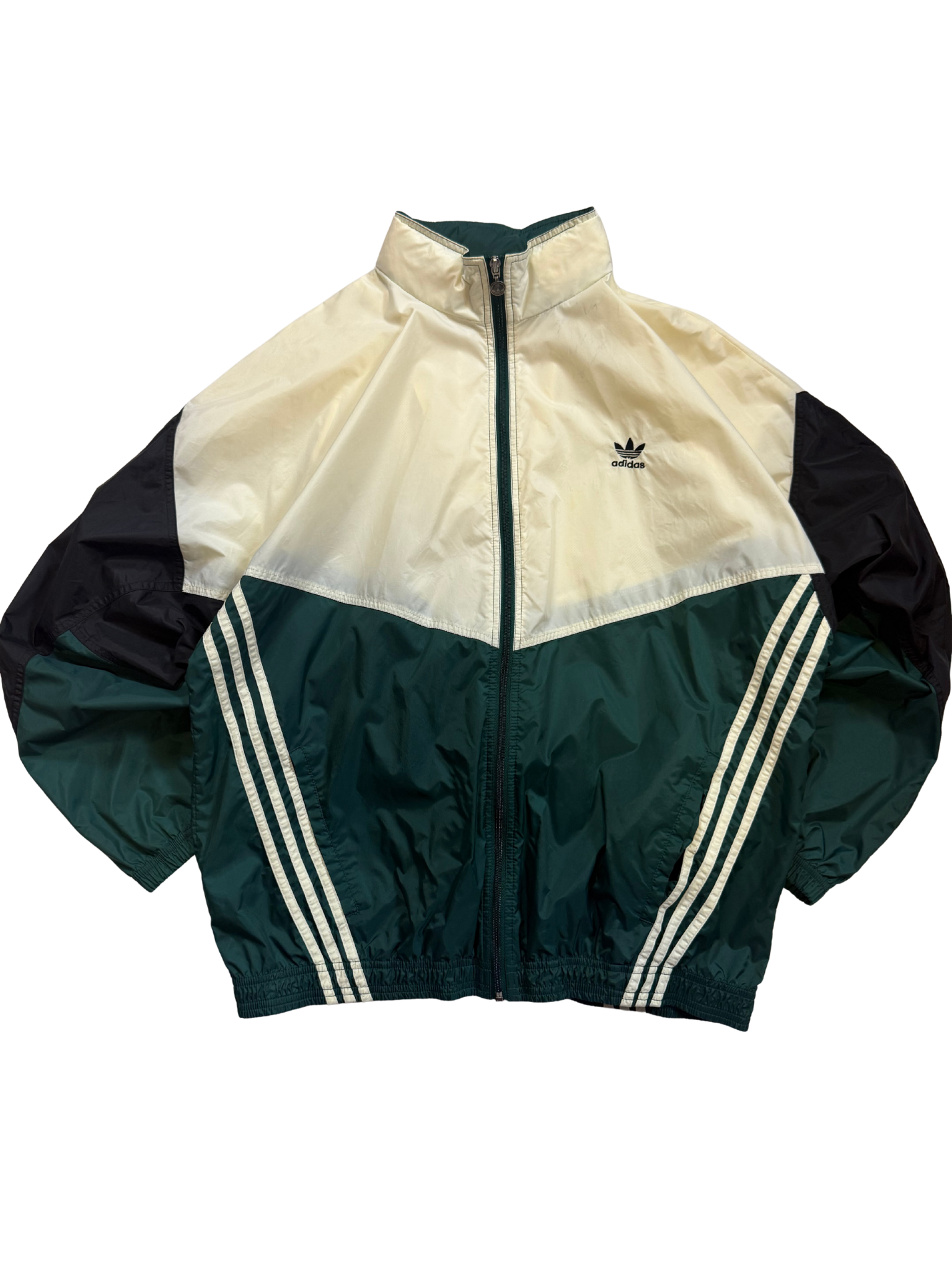 Vintage Adidas Colour-block Windbreaker Jacket